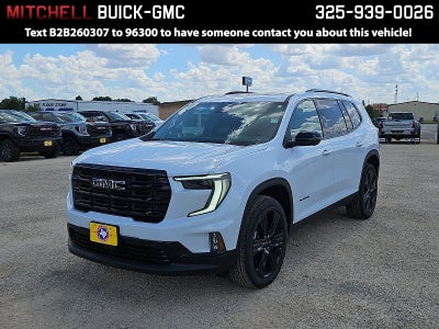 2026 GMC Acadia Elevation