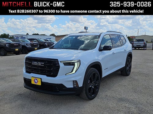 2026 GMC Acadia Elevation