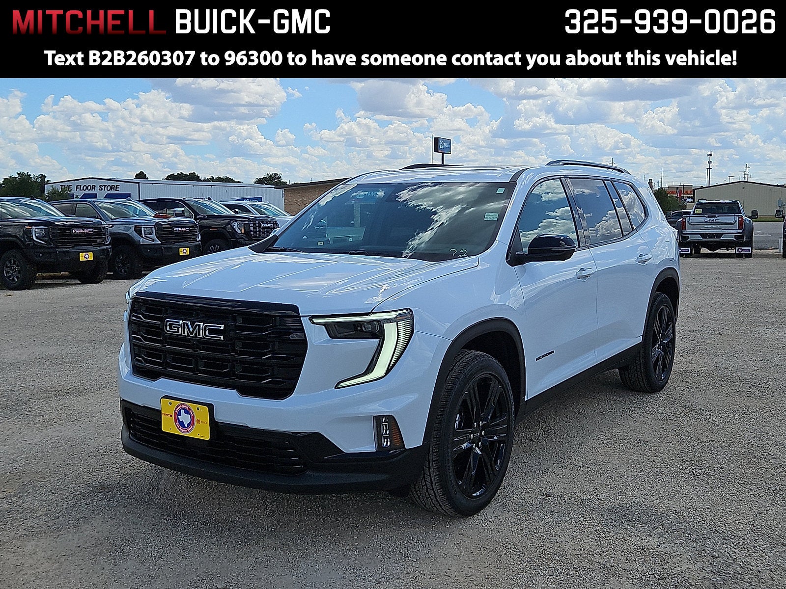 2026 GMC Acadia Elevation