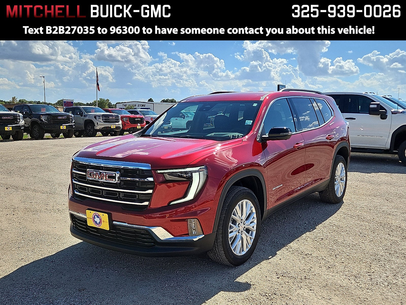 2027 GMC Acadia Elevation