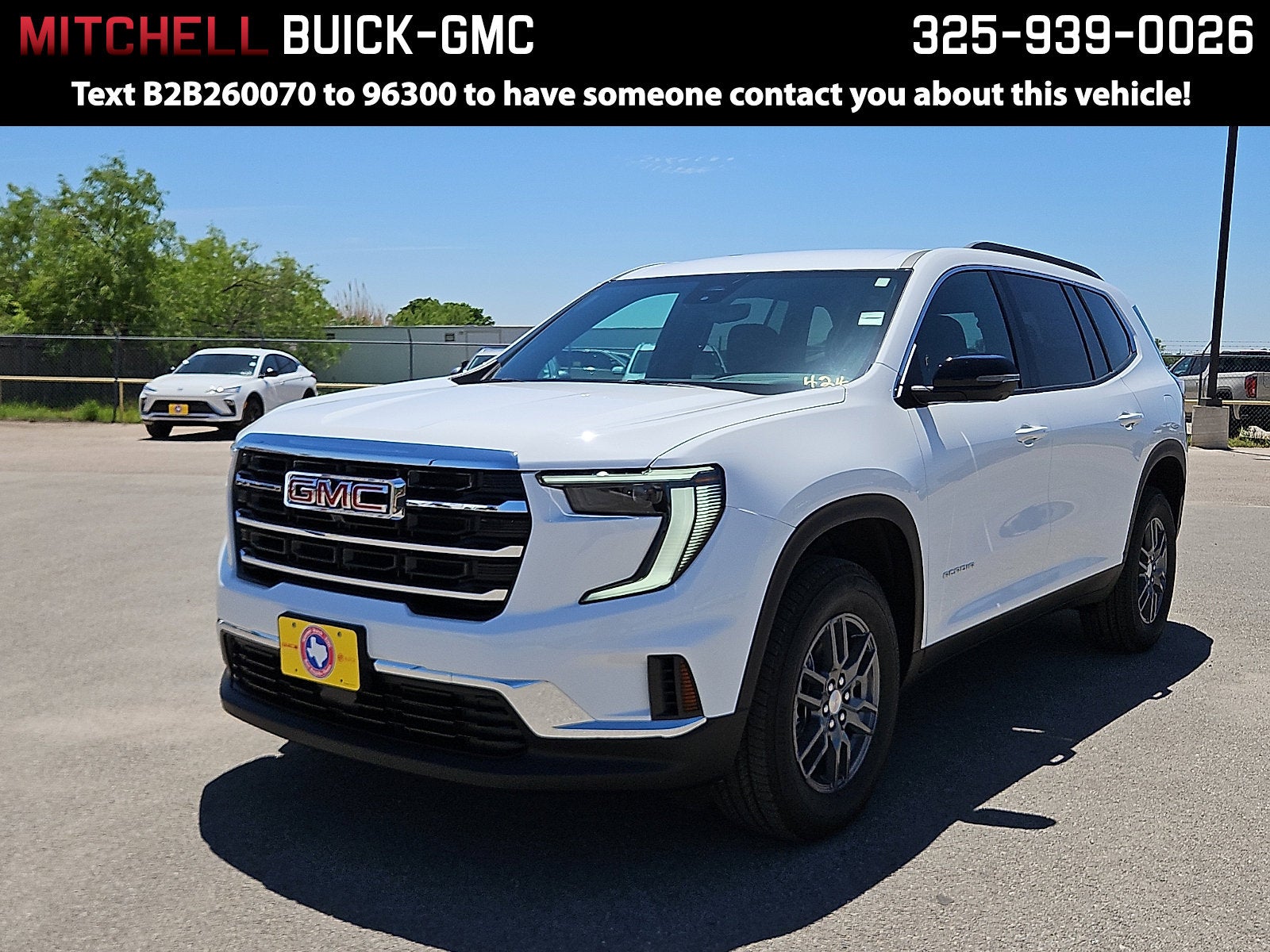 2026 GMC Acadia Elevation