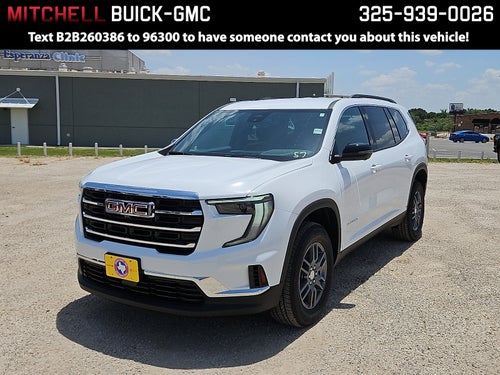 2026 GMC Acadia Elevation