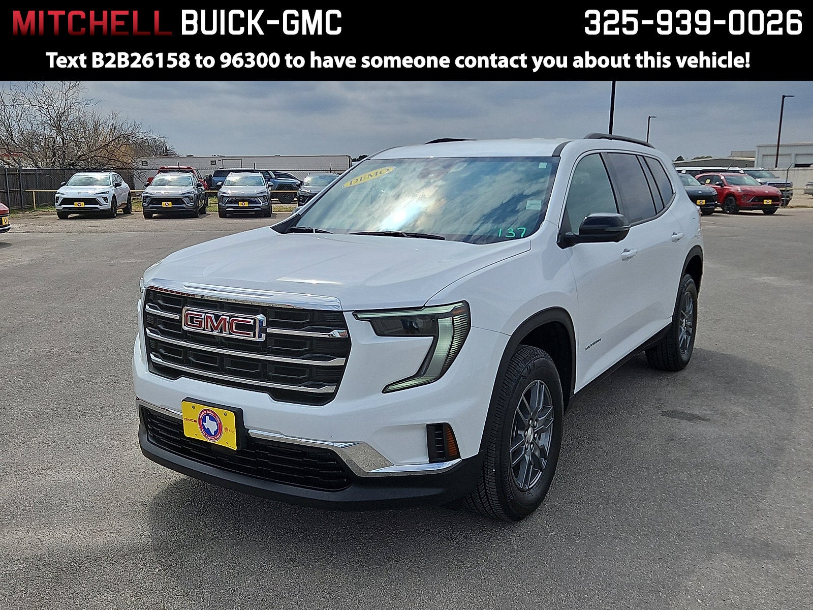 2026 GMC Acadia Elevation