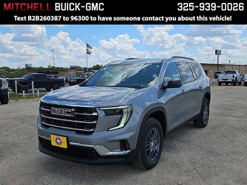 2026 GMC Acadia Elevation