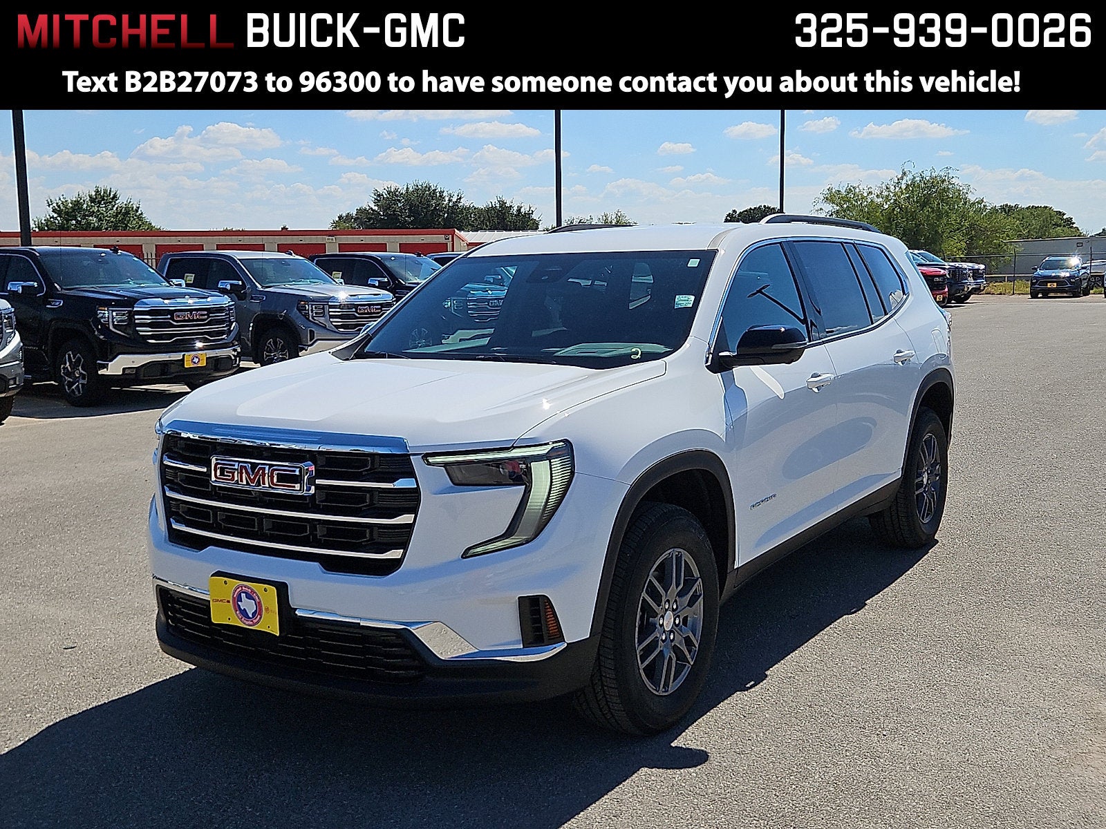2027 GMC Acadia