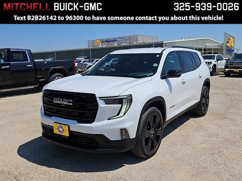 2026 GMC Acadia Elevation