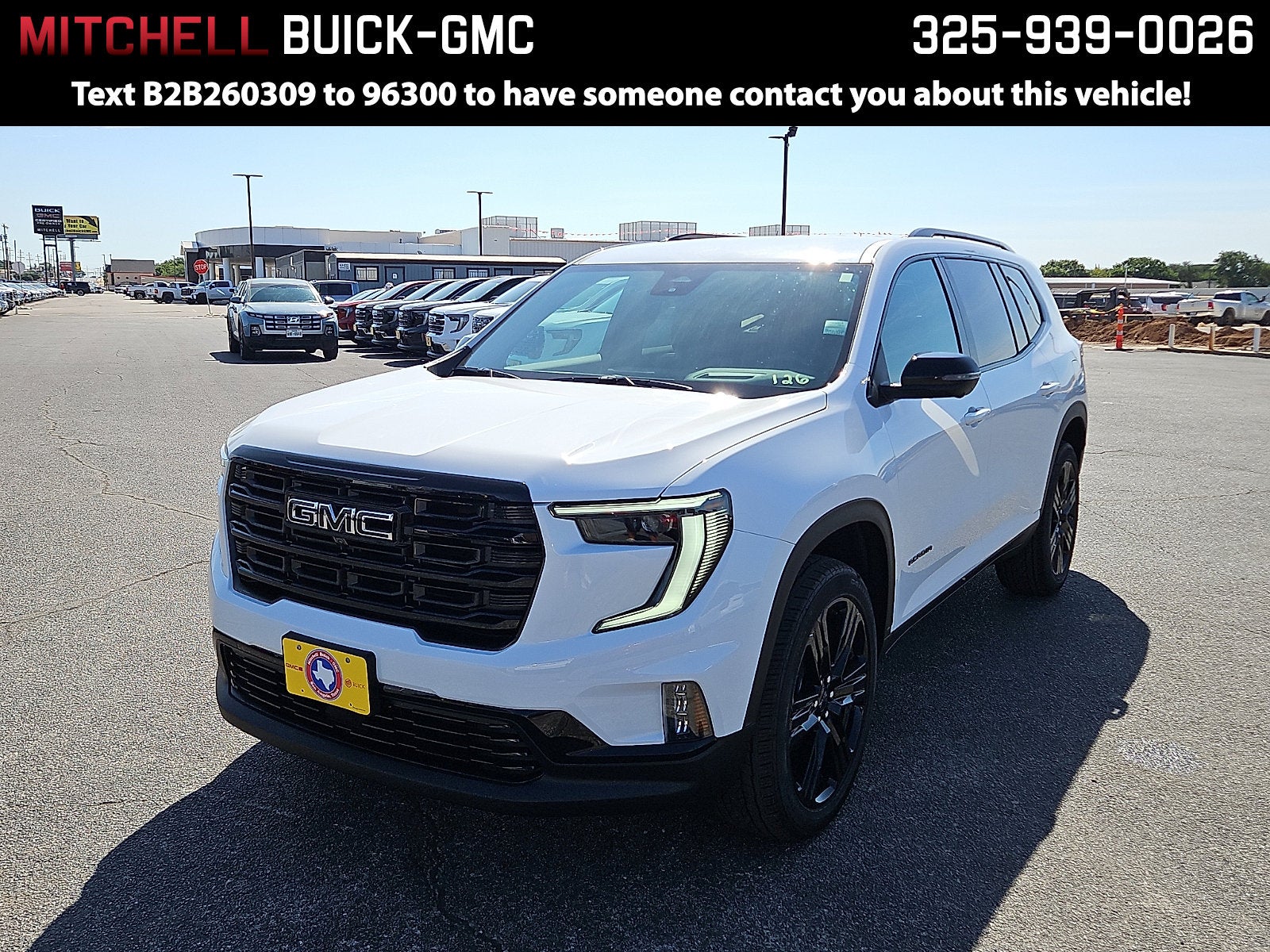 2026 GMC Acadia Elevation