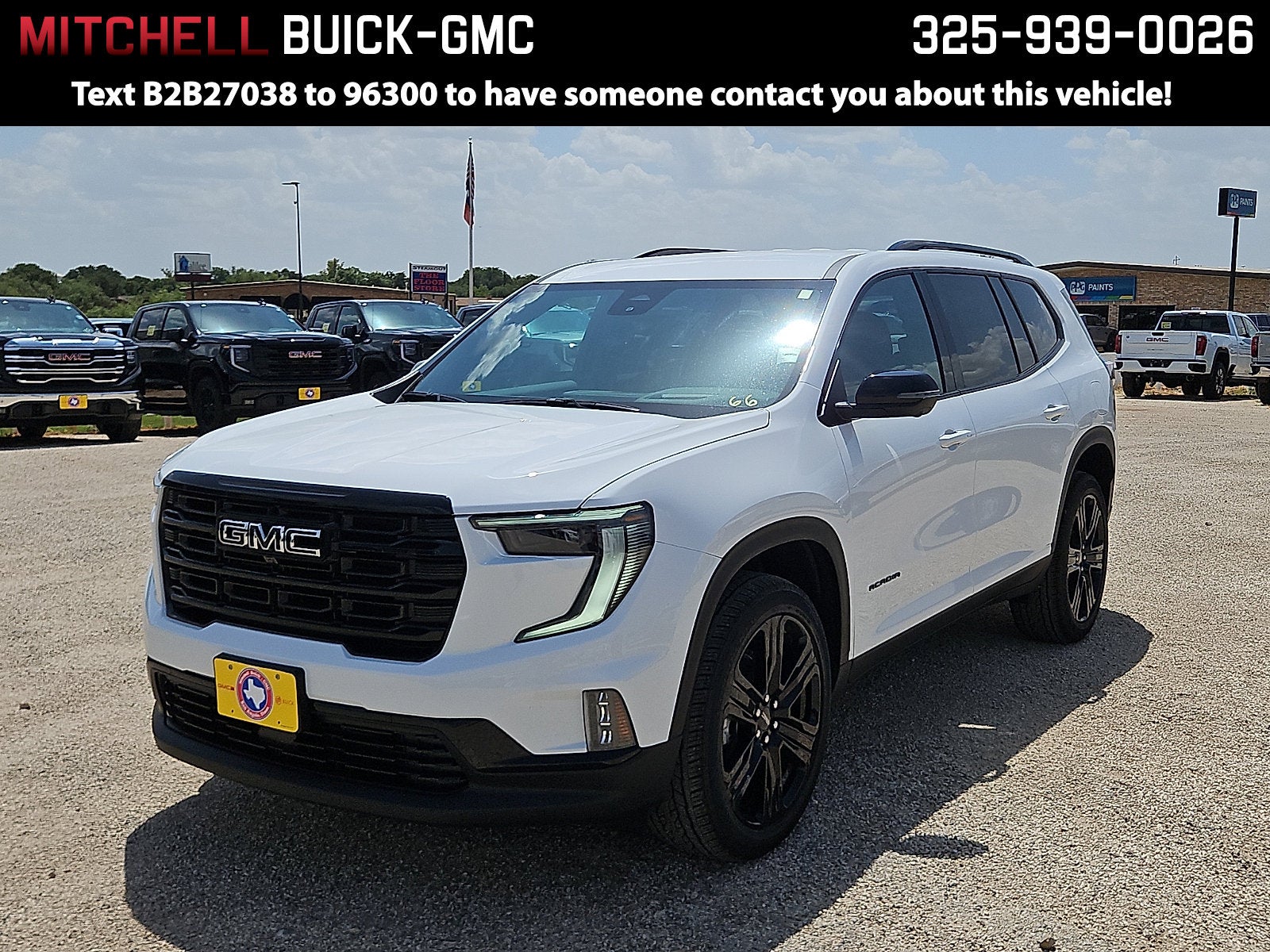 2027 GMC Acadia Elevation