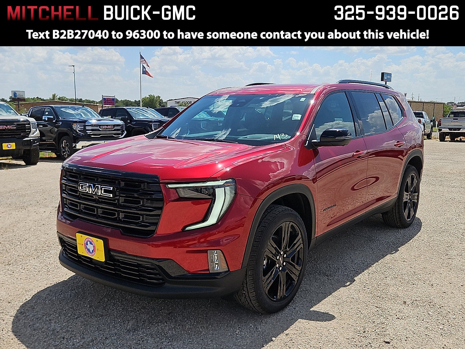 2027 GMC Acadia Elevation