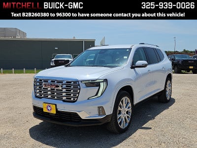 2026 GMC Acadia Denali