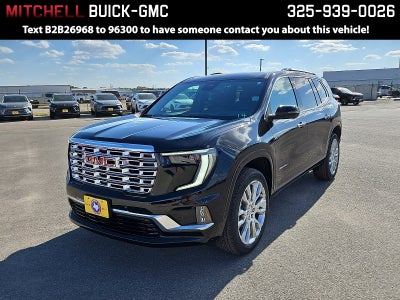 2026 GMC Acadia Denali