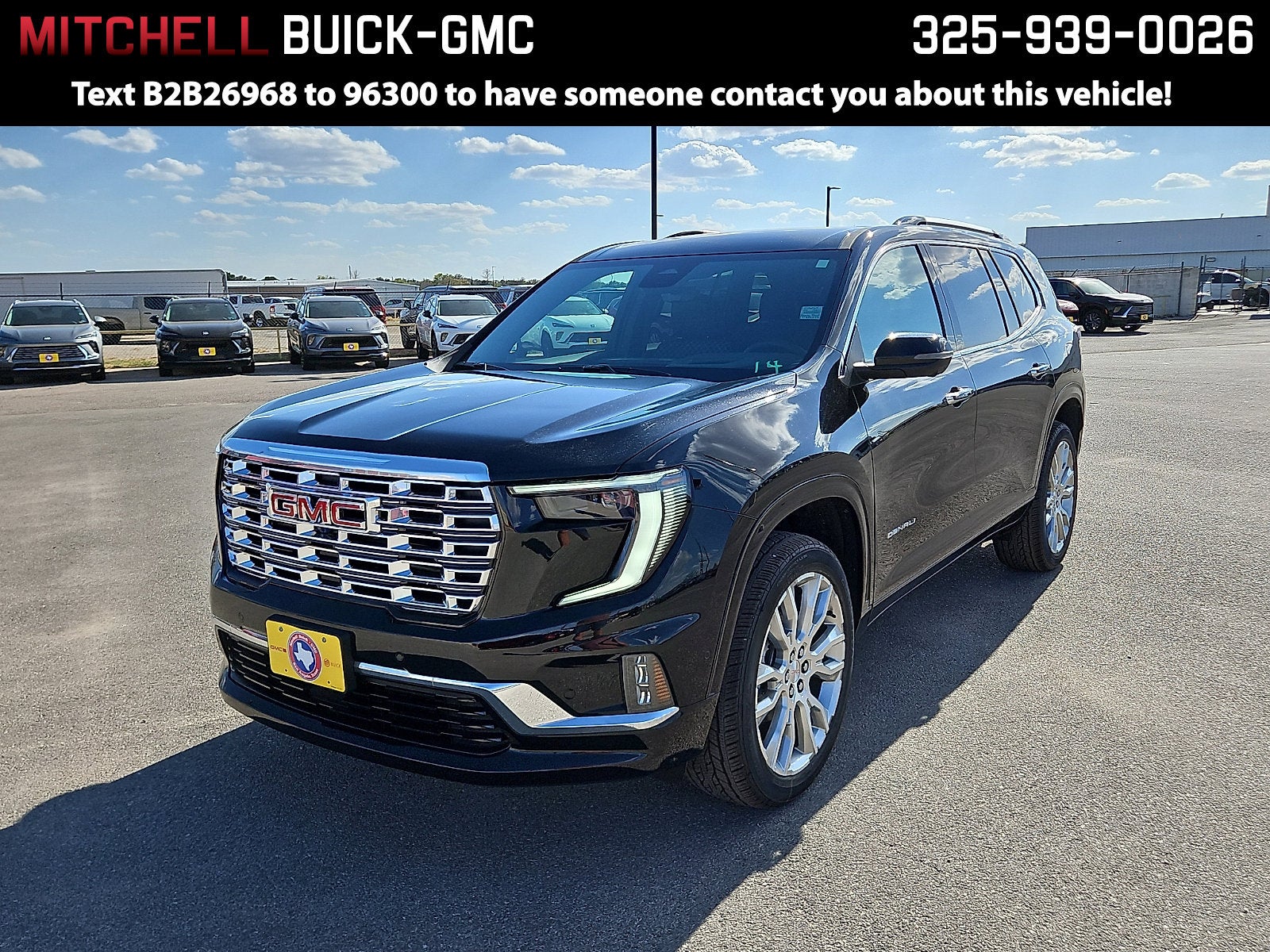2026 GMC Acadia Denali