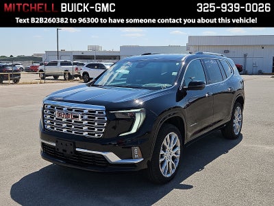 2026 GMC Acadia Denali