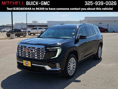 2026 GMC Acadia Denali