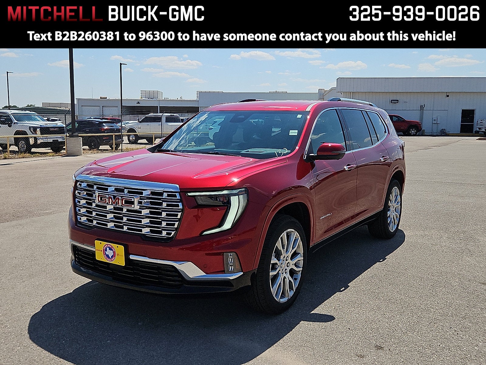 2026 GMC Acadia Denali