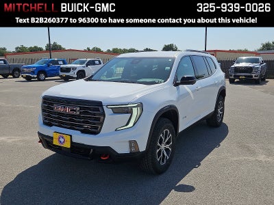 2026 GMC Acadia AT4