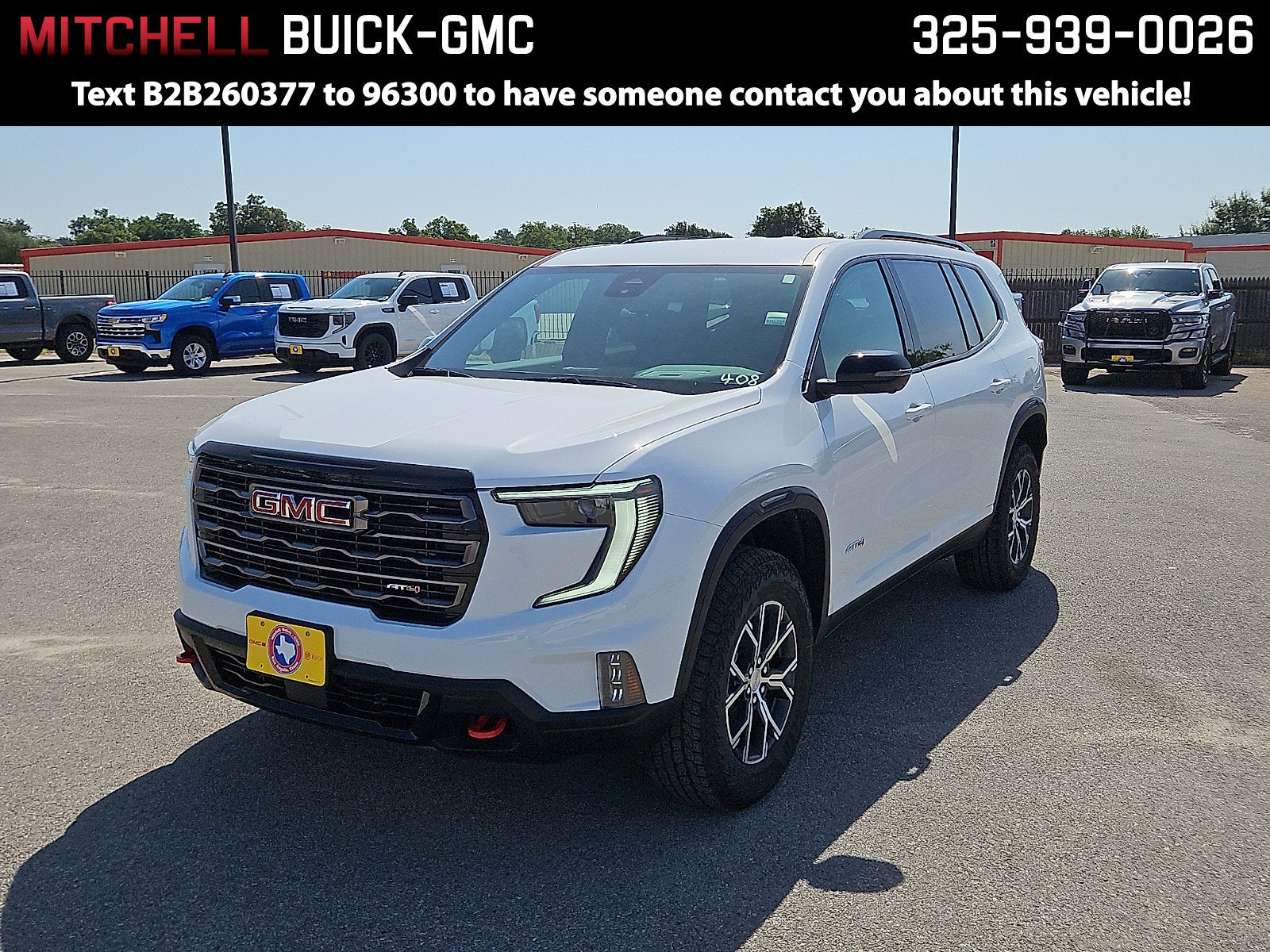 2026 GMC Acadia AT4