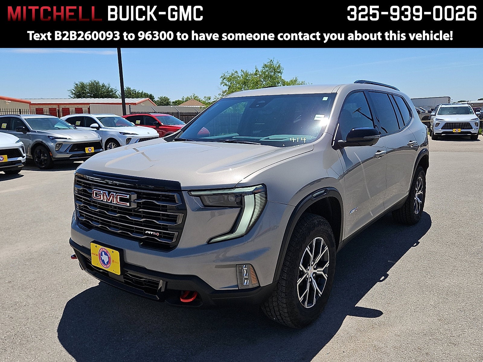 2026 GMC Acadia AT4