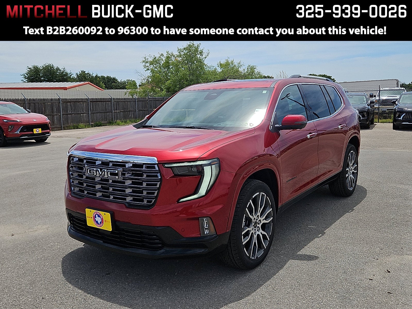 2026 GMC Acadia Denali Ultimate