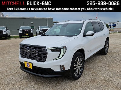2026 GMC Acadia Denali Ultimate