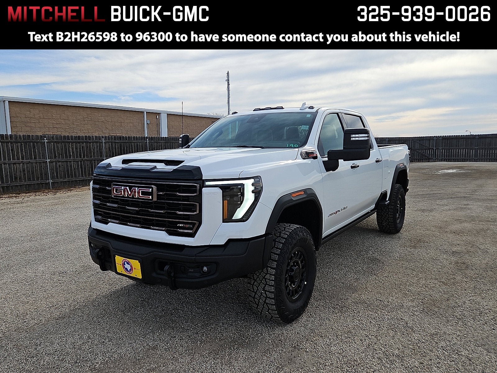 2026 GMC Sierra 2500 HD AT4X