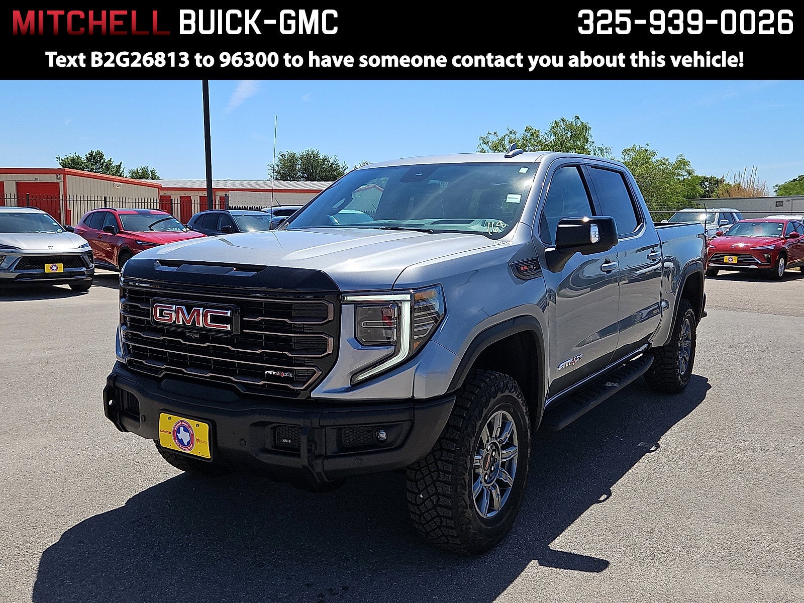 2026 GMC Sierra 1500 AT4X