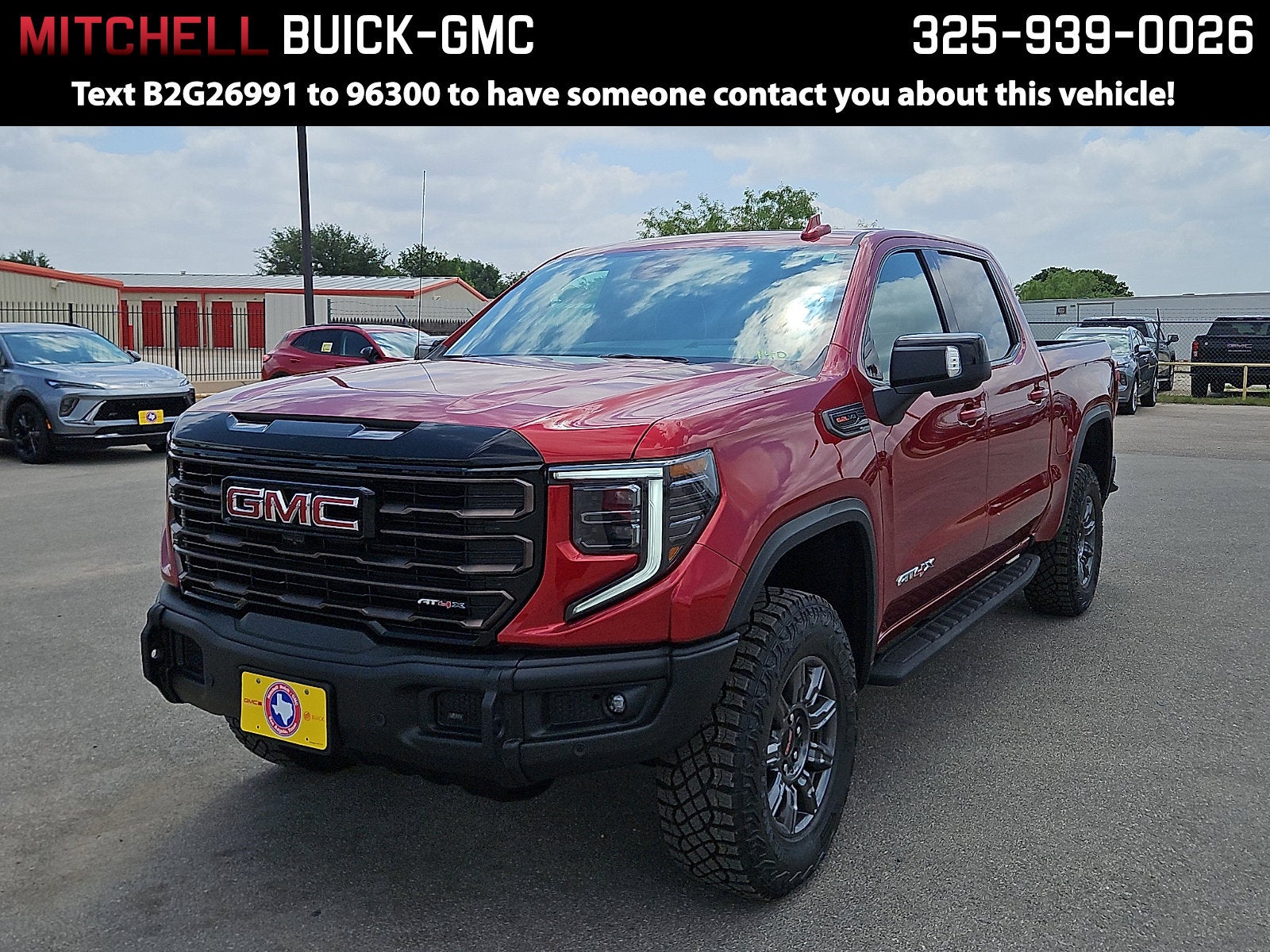 2026 GMC Sierra 1500 AT4X