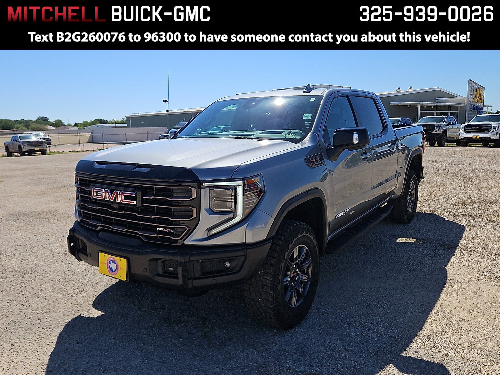 2026 GMC Sierra 1500 AT4X