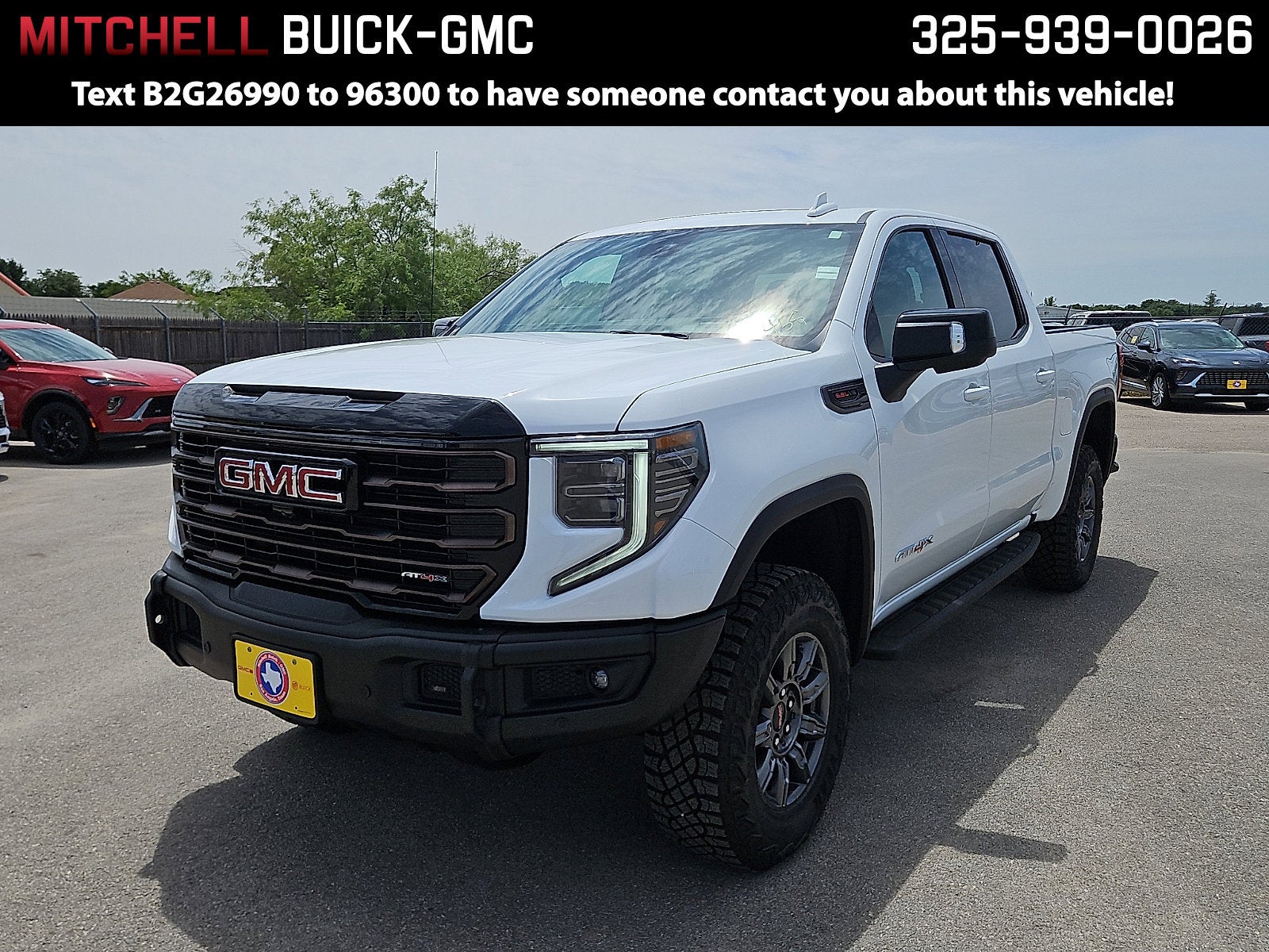 2026 GMC Sierra 1500 AT4X
