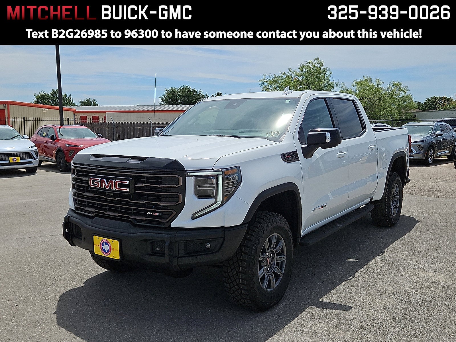 2026 GMC Sierra 1500 AT4X