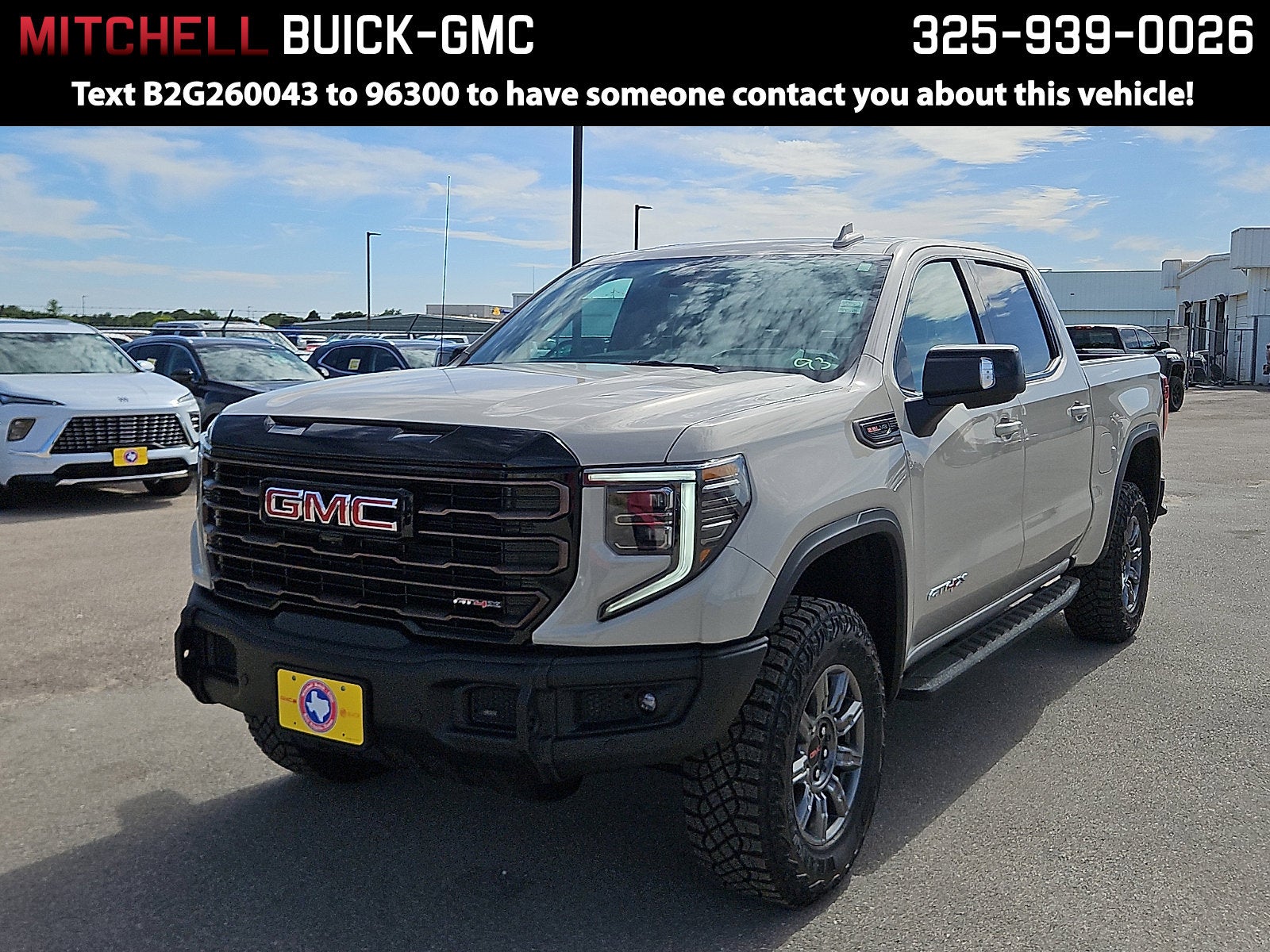 2026 GMC Sierra 1500 AT4X