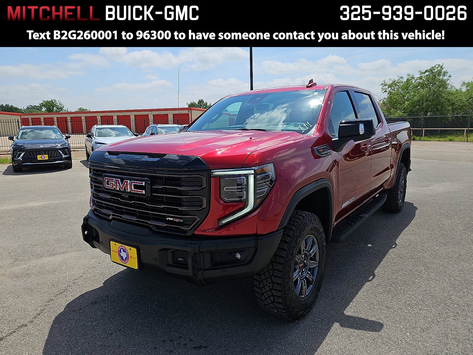 2026 GMC Sierra 1500 AT4X