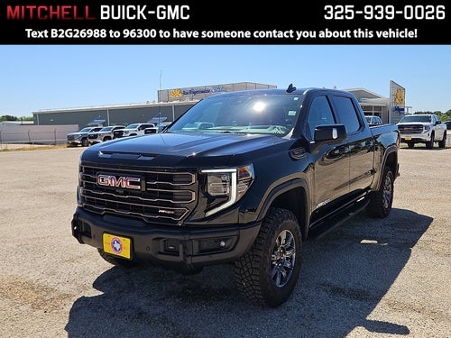 2026 GMC Sierra 1500 AT4X