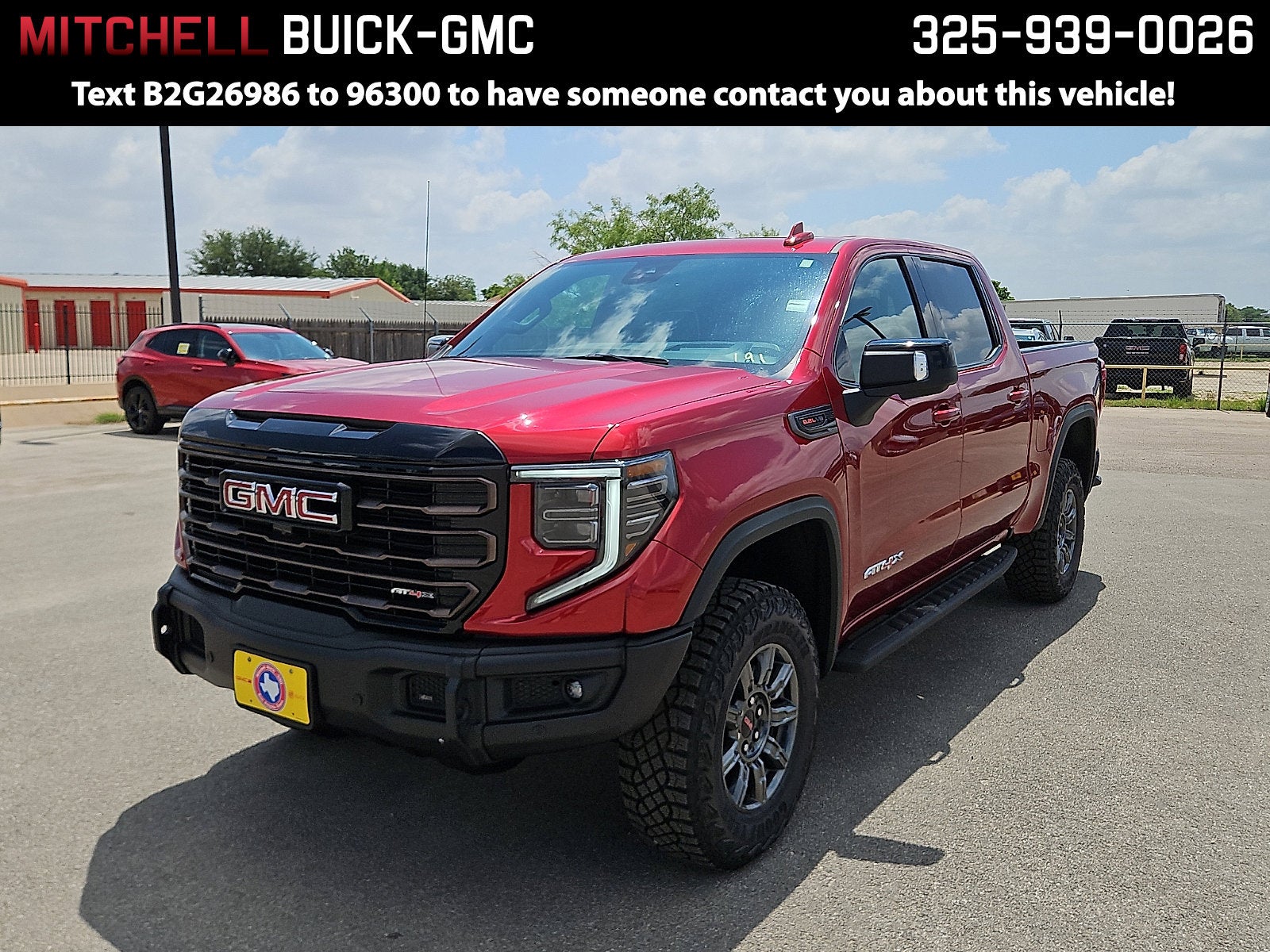 2026 GMC Sierra 1500 AT4X