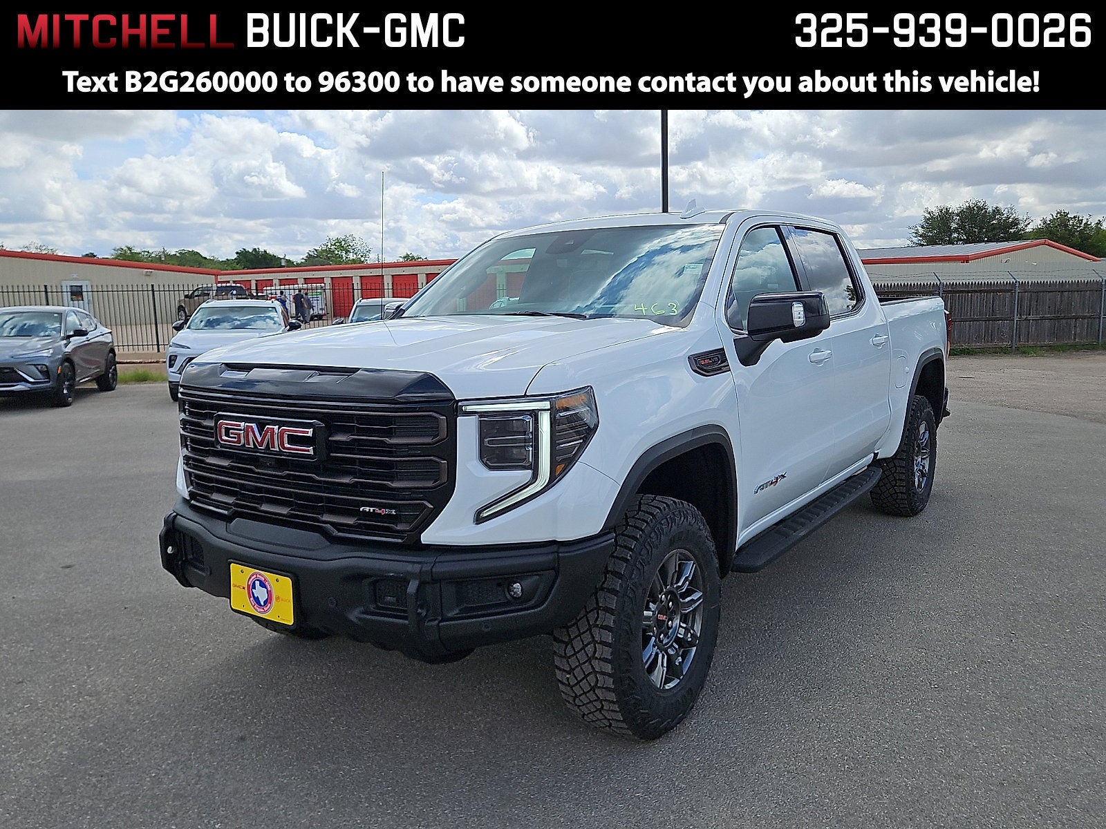 2026 GMC Sierra 1500 AT4X