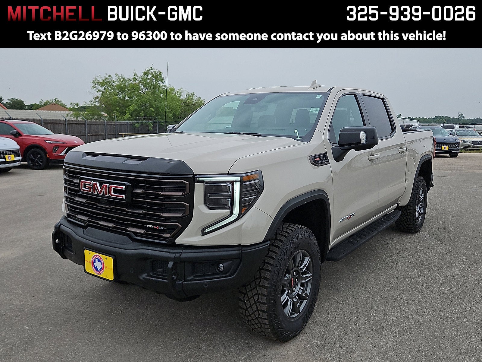 2026 GMC Sierra 1500 AT4X