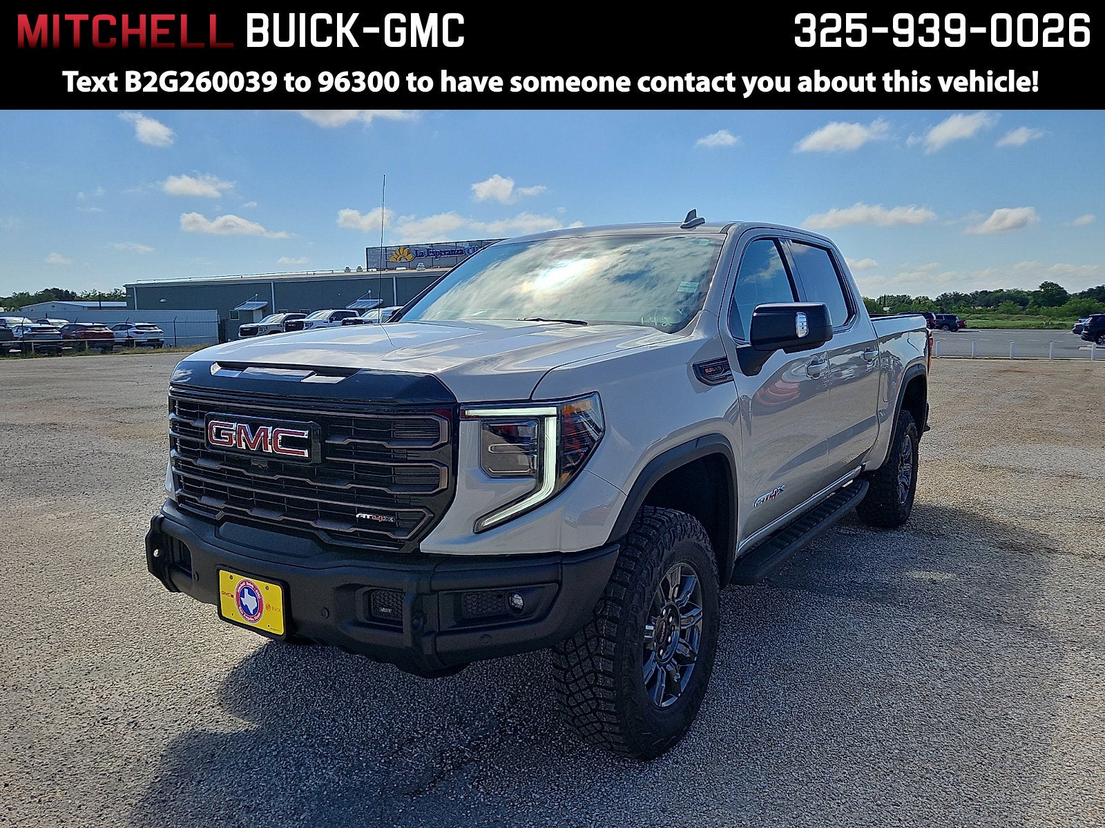 2026 GMC Sierra 1500 AT4X