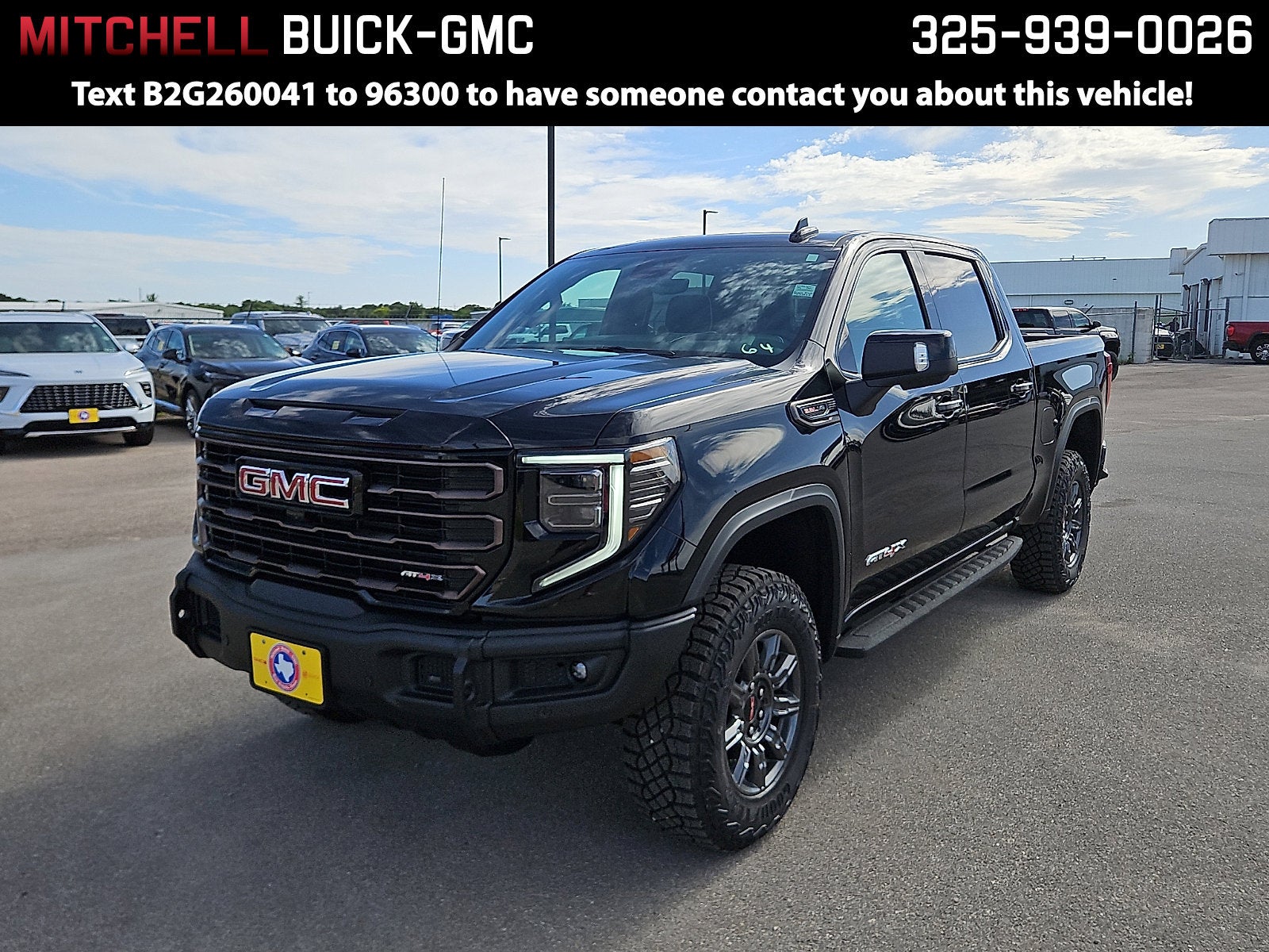 2026 GMC Sierra 1500 AT4X