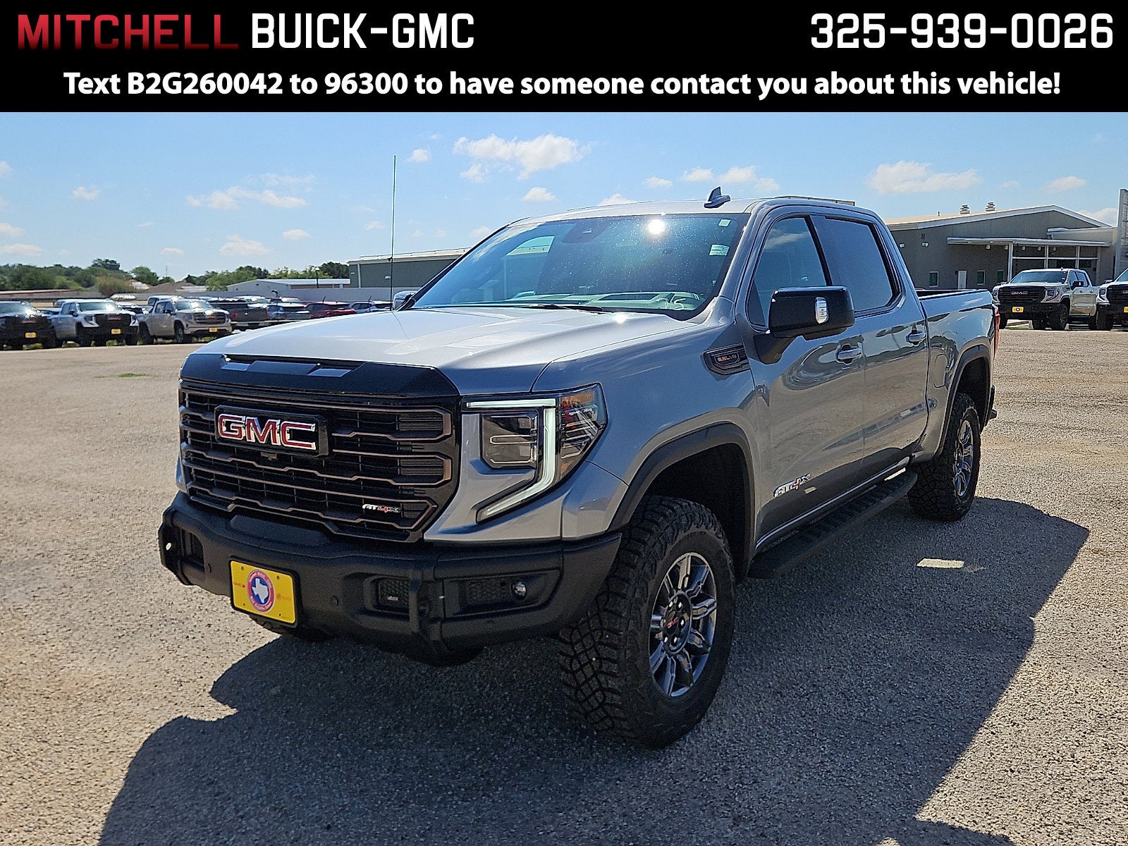2026 GMC Sierra 1500 AT4X