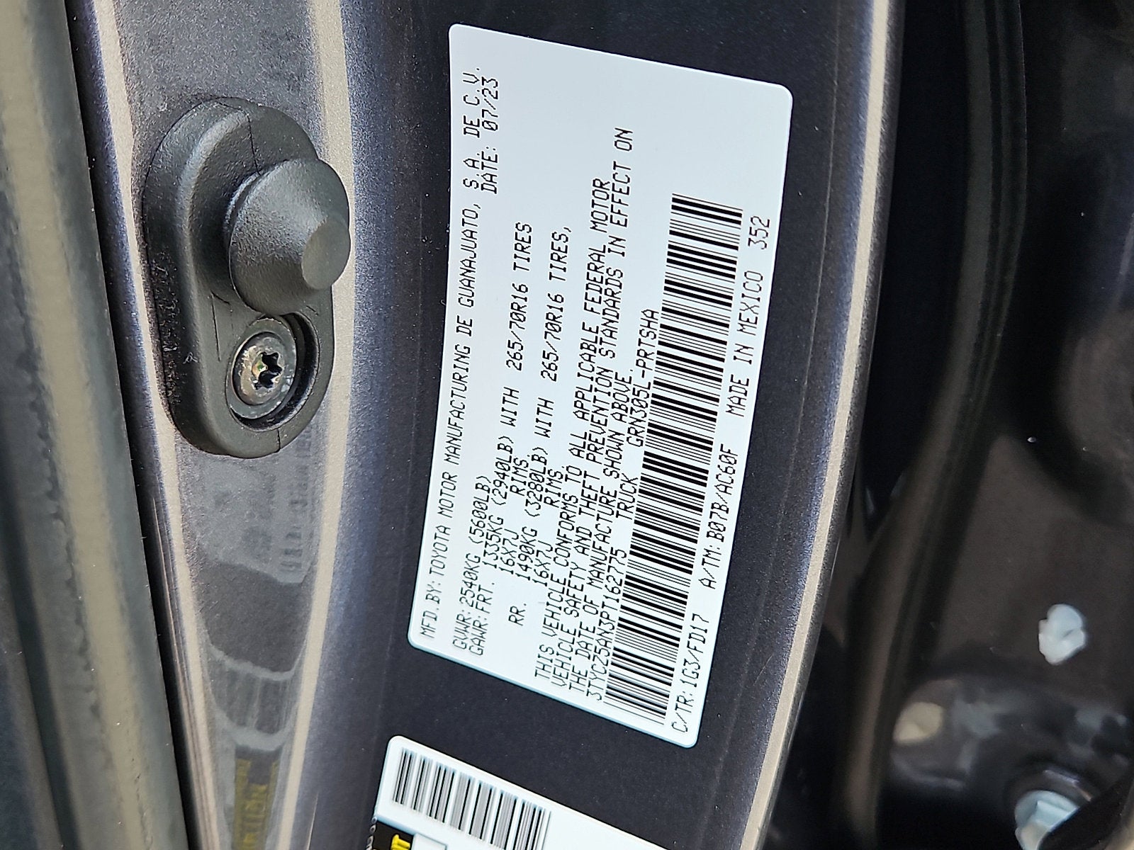 2023 Toyota Tacoma TRD Off Road