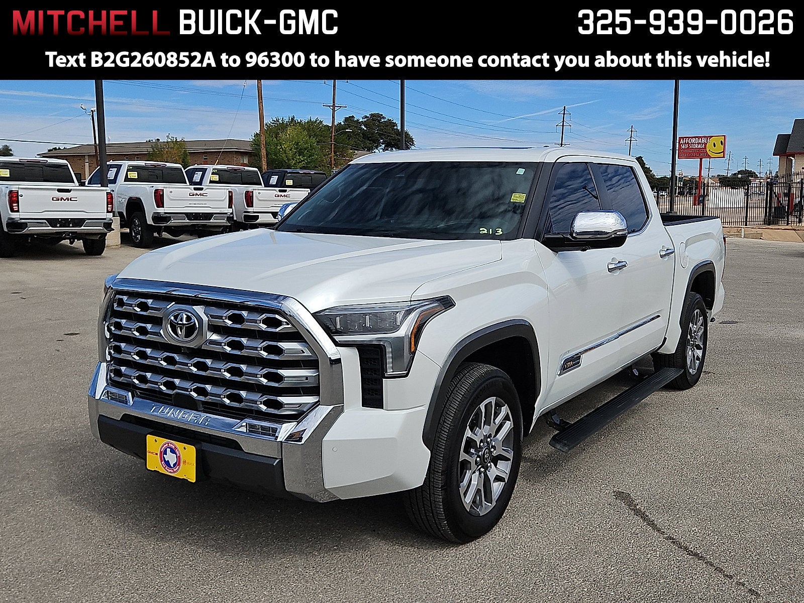 2026 Toyota Tundra 1794 Edition CrewMax 5.5' Bed