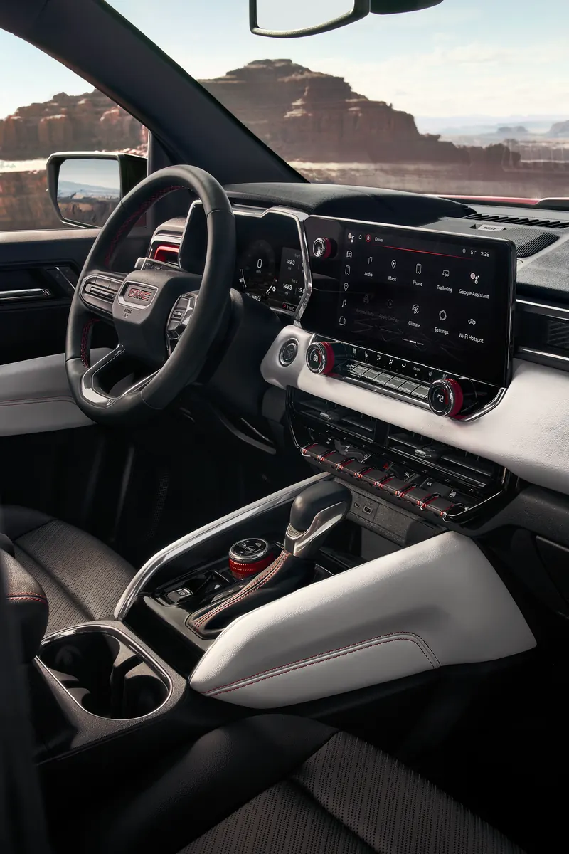 2026 GMC Canyon infotainment system at Mitchell Buick-GMC in San Angelo TX