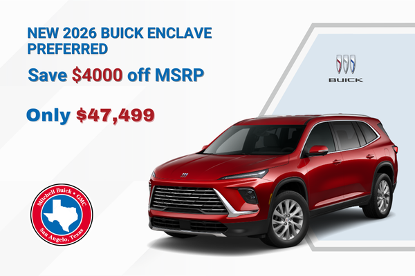 NEW 2026 BUICK ENCLAVE PREFERRED