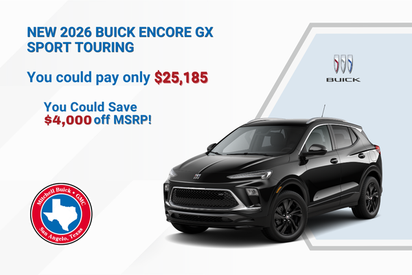 NEW 2026 BUICK ENCORE GX SPORT TOURING