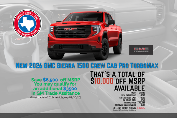 New 2026 GMC Sierra 1500