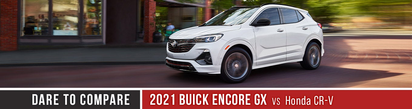 2021 Buick Encore GX vs. Honda CR-V | Mitchell Buick GMC | San Angelo, TX