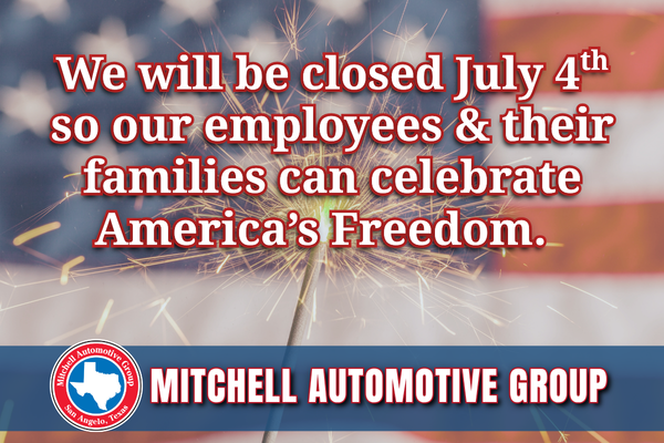 Closed Saturday July 4th 2026