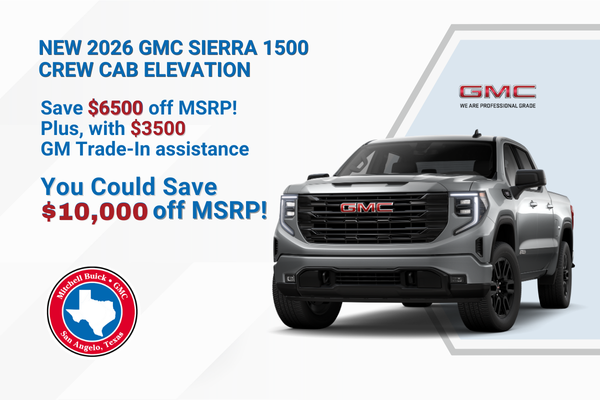 2026 GMC Sierra 1500 Crew Cab Elevation