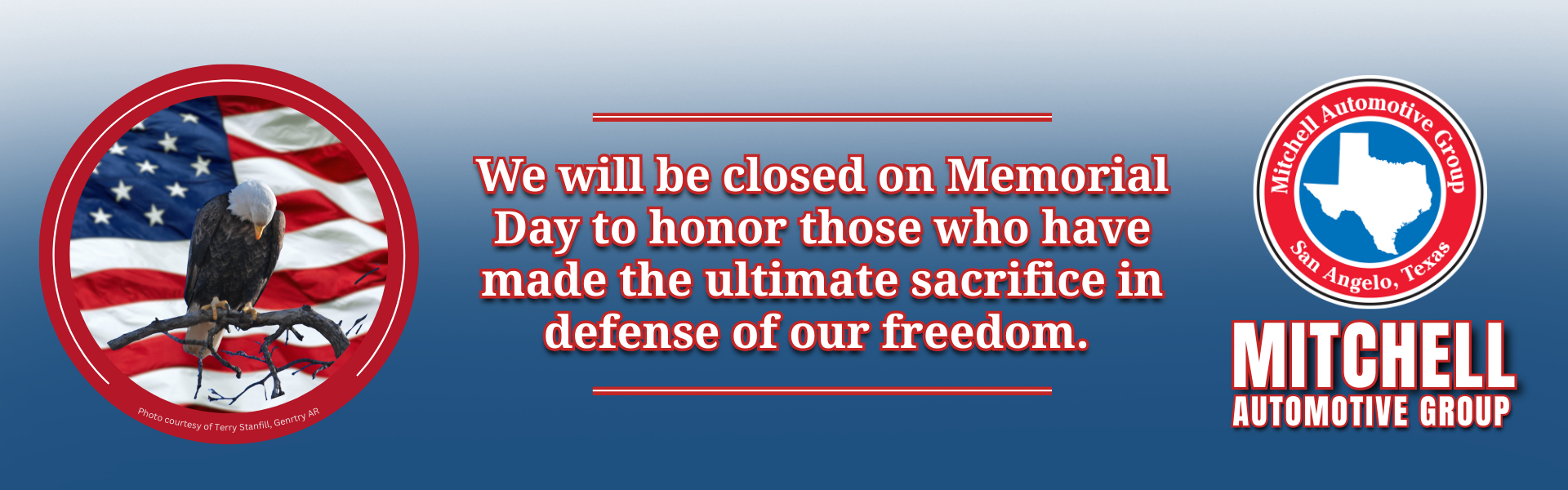 Closed Memorial Day