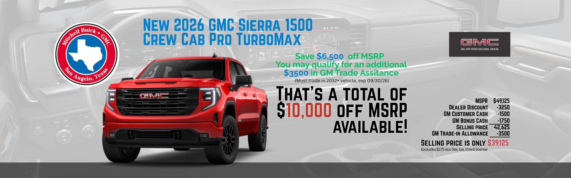 New 2026 GMC Sierra 1500